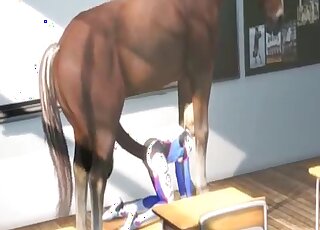 Compilation of cartoon and 3D animated bestiality porn madness