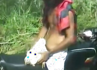 Amateur dude is caught pounding chicken by hidden camera